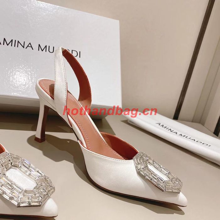 Amina Muaddi Shoes AMS00025 Heel 8.5CM